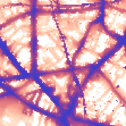 Daytime road noise heatmap for SE1 0AD