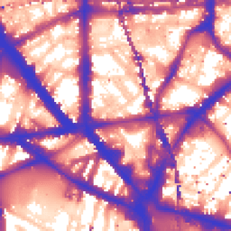 Daytime road noise heatmap for SE1 0AG