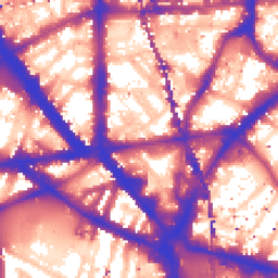 Daytime road noise heatmap for SE1 0AH
