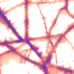 Night-time road noise heatmap for SE1 0AH