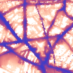 Daytime road noise heatmap for SE1 0AQ