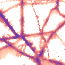 Night-time road noise heatmap for SE1 0AQ