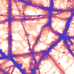 Daytime road noise heatmap for SE1 0BQ