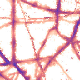 Night-time road noise heatmap for SE1 0BU
