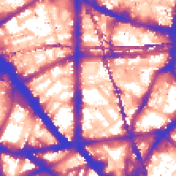Daytime road noise heatmap for SE1 0BW