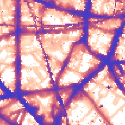Daytime road noise heatmap for SE1 0BX