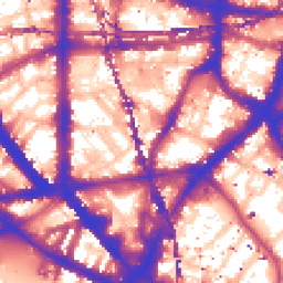 Daytime road noise heatmap for SE1 0DQ