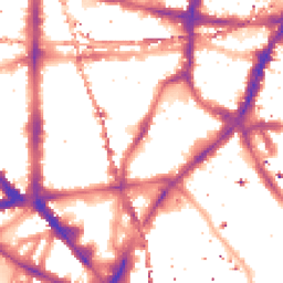 Night-time road noise heatmap for SE1 0DT