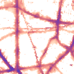 Night-time road noise heatmap for SE1 0EH