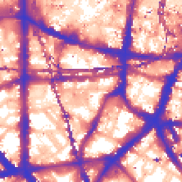 Daytime road noise heatmap for SE1 0EN