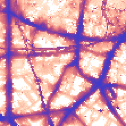 Daytime road noise heatmap for SE1 0EP