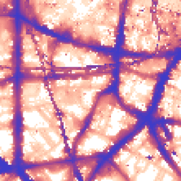 Daytime road noise heatmap for SE1 0EW