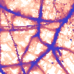 Daytime road noise heatmap for SE1 0EY