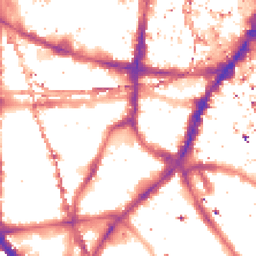Night-time road noise heatmap for SE1 0EY