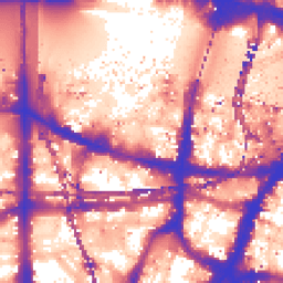 Daytime road noise heatmap for SE1 0FD