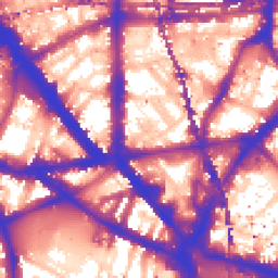 Daytime road noise heatmap for SE1 0FH