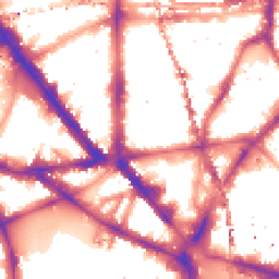 Night-time road noise heatmap for SE1 0FH