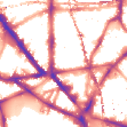 Night-time road noise heatmap for SE1 0FJ