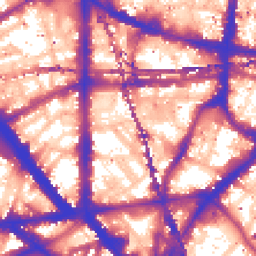 Daytime road noise heatmap for SE1 0SH