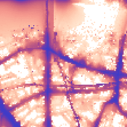 Daytime road noise heatmap for SE1 0UJ