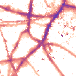 Night-time road noise heatmap for SE1 1AN