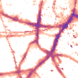 Night-time road noise heatmap for SE1 1ES