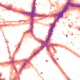 Night-time road noise heatmap for SE1 1HL