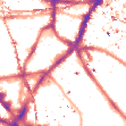 Night-time road noise heatmap for SE1 1HX