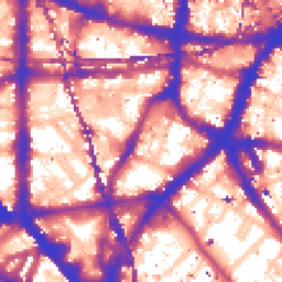 Daytime road noise heatmap for SE1 1PF
