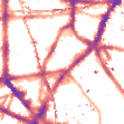 Night-time road noise heatmap for SE1 1PU