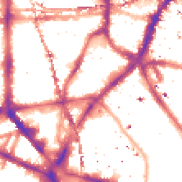 Night-time road noise heatmap for SE1 1PX