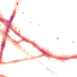 Night-time road noise heatmap for SE1 2BF