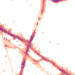 Night-time road noise heatmap for SE1 2LF
