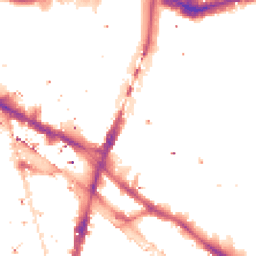 Night-time road noise heatmap for SE1 2LJ