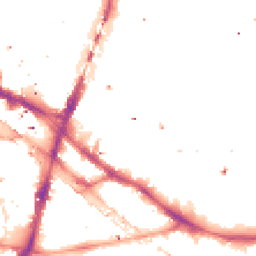 Night-time road noise heatmap for SE1 2NE