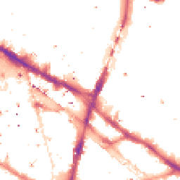 Night-time road noise heatmap for SE1 2RZ