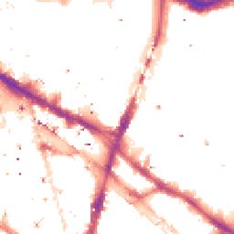 Night-time road noise heatmap for SE1 2SA