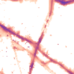 Night-time road noise heatmap for SE1 2SF