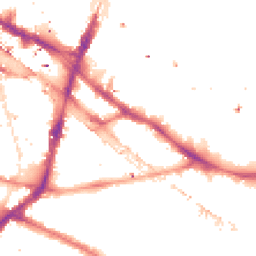 Night-time road noise heatmap for SE1 2XU