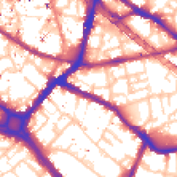 Daytime road noise heatmap for SE1 3DS