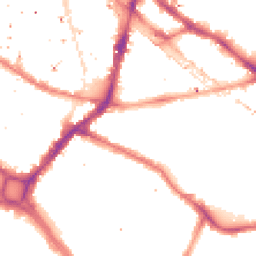 Night-time road noise heatmap for SE1 3DX
