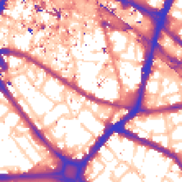 Daytime road noise heatmap for SE1 3EN