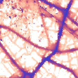 Daytime road noise heatmap for SE1 3ES