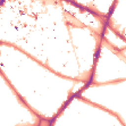 Night-time road noise heatmap for SE1 3ES