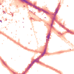 Night-time road noise heatmap for SE1 3GS