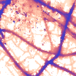 Daytime road noise heatmap for SE1 3HS