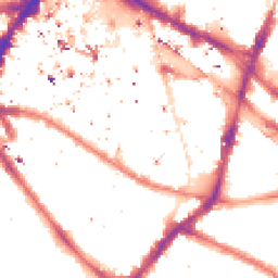 Night-time road noise heatmap for SE1 3HS