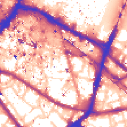 Daytime road noise heatmap for SE1 3JQ