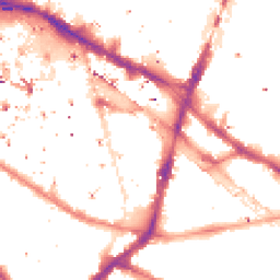 Night-time road noise heatmap for SE1 3LB