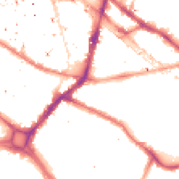 Night-time road noise heatmap for SE1 3NH